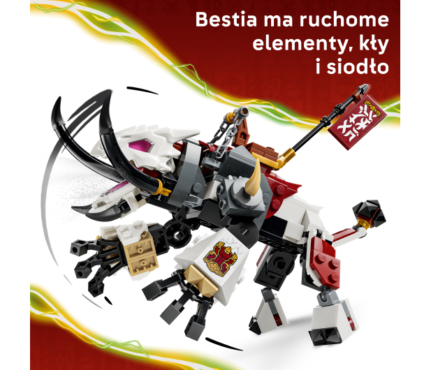 LEGO NINJAGO 71863 Zilvar i smocza bestia Grimtak - 1529844 - zdjęcie 5